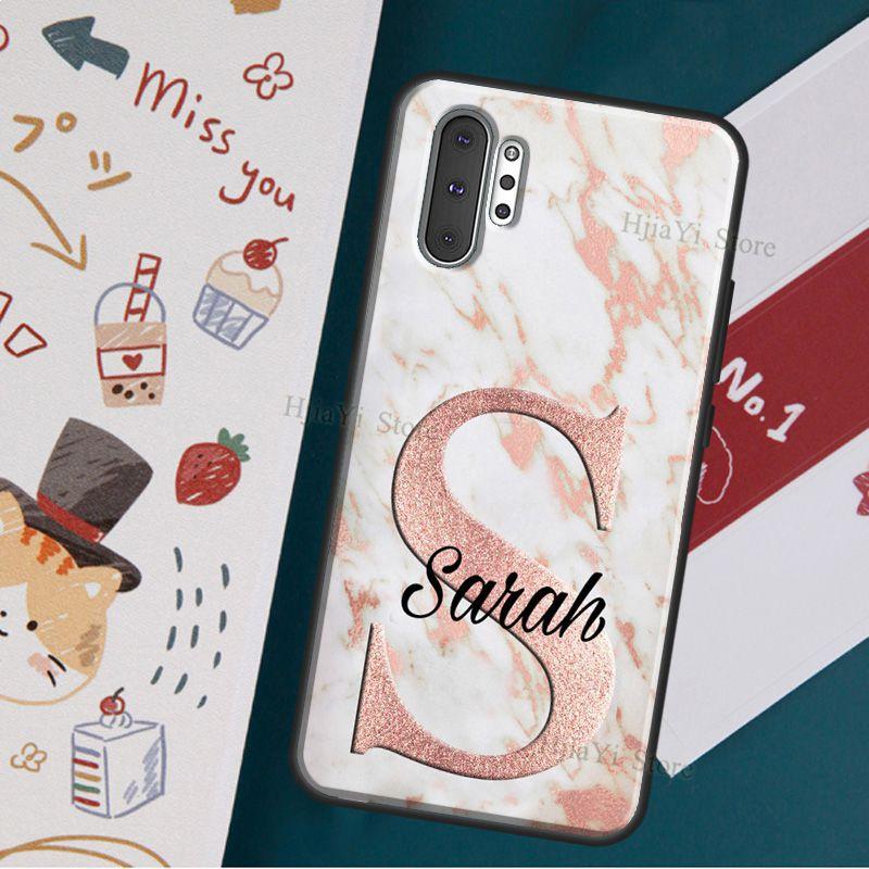

ПЕРСОНАЛИЗИРОВАННЫЕ ИНИЦИАЛЫ ПЕРСОНАЛИЗИРОВАННЫЙ МРАМОРНЫЙ чехол для телефона Samsung S22 Ultra S21 S20 FE S8 S9 S10 Note 10 Plus Note 20 Ultra Cover Galaxy S21