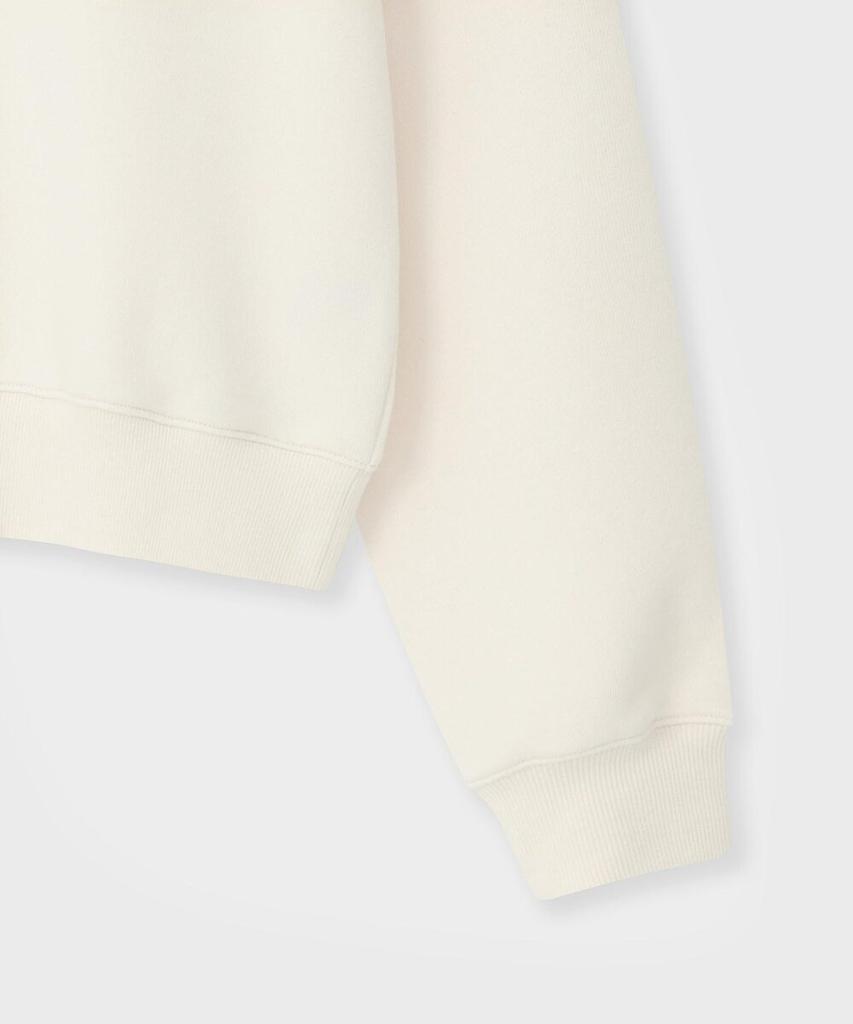 FALLETT Flower Drawing Sweatshirt Ivory