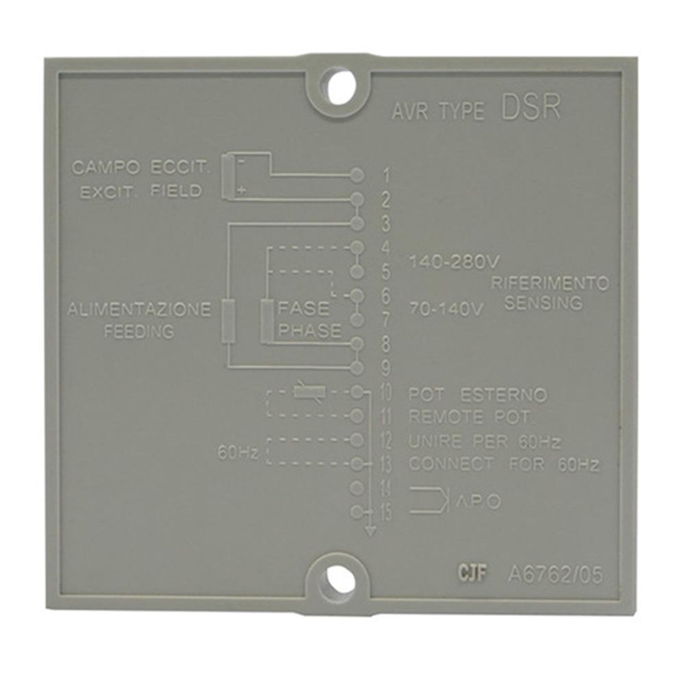 For DSR AVR Automatic Voltage Regulator For Mecc Alte Generator Genset Parts Diesel Generator Set Accessories