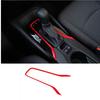 Red Console Gear Shift Box Panel Trim For Toyota Corolla Cross