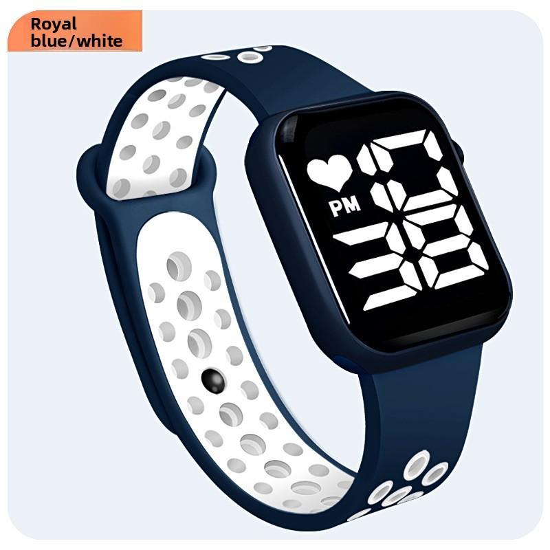 Children Digital Led Watch With Waterproof Function For Students And Outdoor Activities