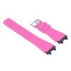 Smart Watch Band for Men Women Metal Silicone Solid Color Elastic Soft Smartwatch Replacement Strap