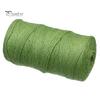 Gift Wrapping Twine 100M/Roll 2MM Jute 3 Ply Natural Cuttable Hanging Tag Decoration Hemp Rope Packing DIY Crafts Project
