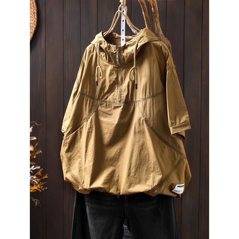 Dimanaf Letní tričko 2025 Dámské s krátkým rukávem a dlouhým rukávem, volná topy a trička