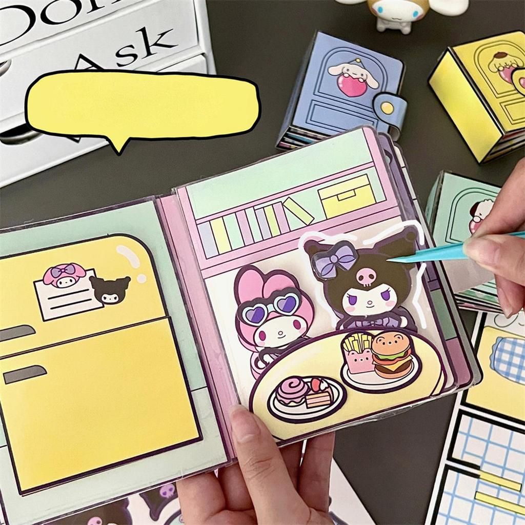 Toy Books Cute Interactive Preschool Montessori Busy Sensory Book for Boys Kids Gifts A
