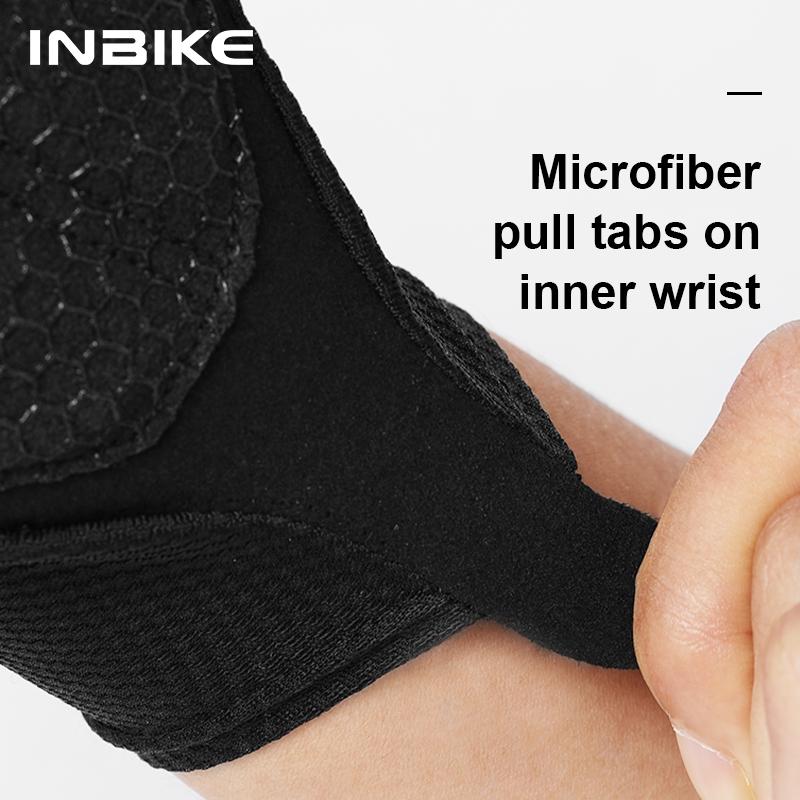 INBIKE Neue Herren Sommer Fahrradhandschuhe Halbfinger MTB Handschuhe Mountainbike Atmungsaktiv Fitnessstudio Sport Handschuhe Fahrradzubehör