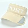 Sunblock Sports Hat Women's Summer Sunblock Sunblock Large Brimmed Empty Top Cap Retractable Sun Fashion Outdoor