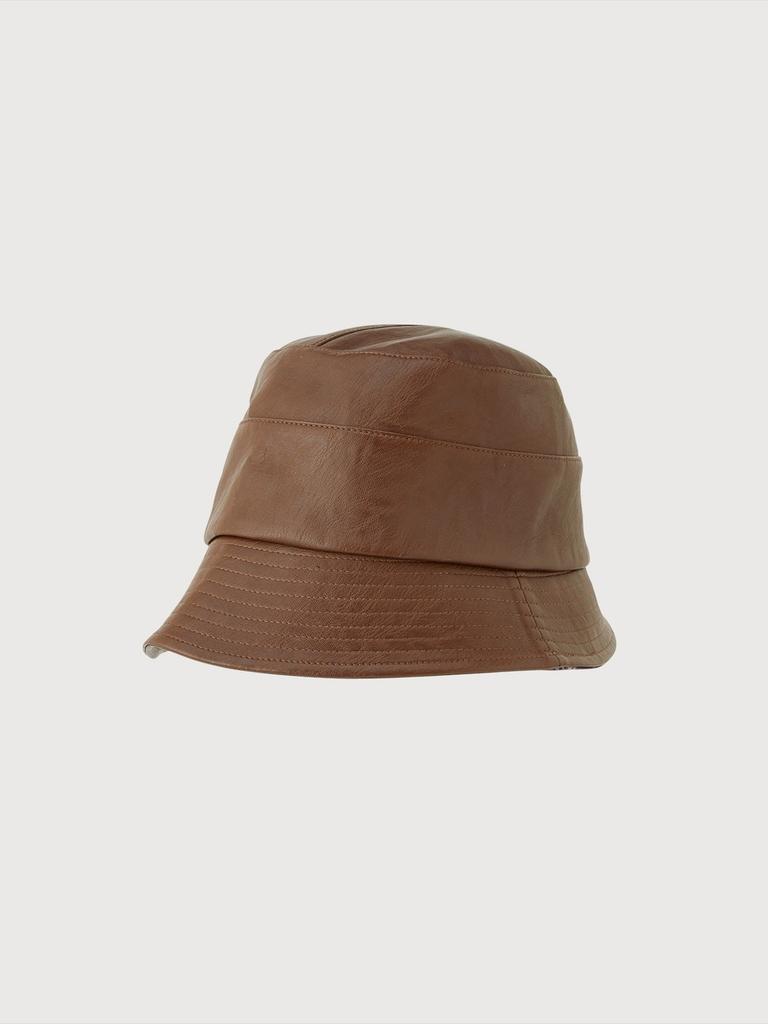 Olivia Lauren Faux Leather Bucket Hat VYCXEYF7311