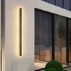 Outdoor Waterproof Wall Light LED Line Side Glow Light For Balcony Patio Door Side Hallway Garden Garage Lighting Fixtures