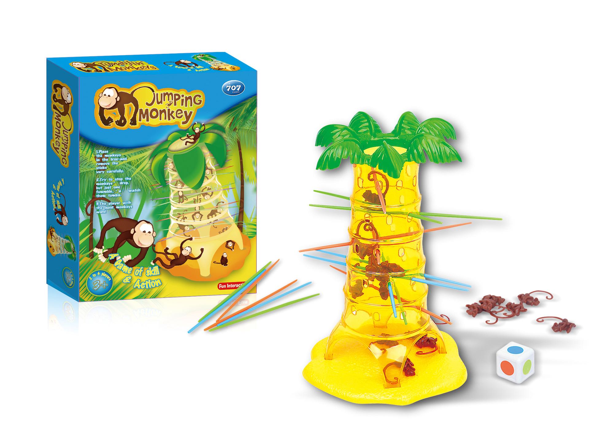 

Интерактивная многопользовательская игра «Обезьянки лазают по дереву» для малышей