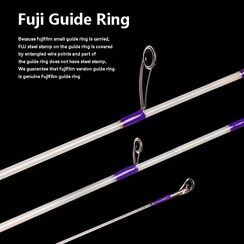 Casting Drehbare Angelrute Tragbar 4 Abschnitte Ultraweich Mikro-Objekt 1,4 Meter Langsam-einstellbar Auswurf Pferdemaulrute Gerader Pistolengriff Köder