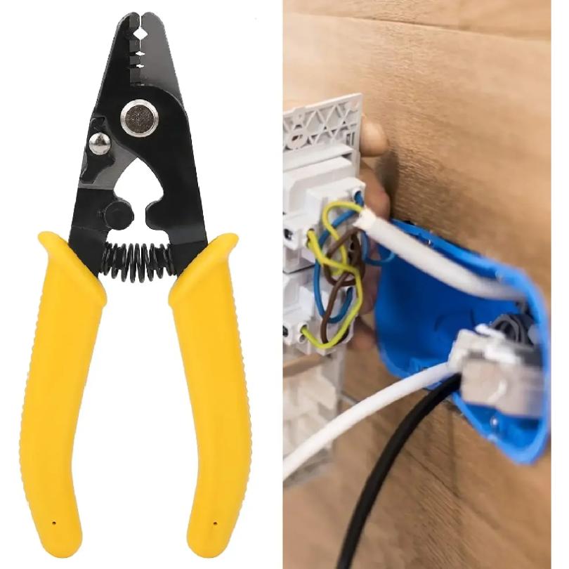 3 Hole Fiber Optic Stripping Pliers CFS-3 Pliers Miller Pliers Stripping Pliers Multifunctional Miller Pliers Hand Tools