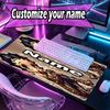 Custom Name Personalized Betty Boop Pattern Mousepad, Laptop PC Desk Mat, Decorative Desk Mat for Home Keyboard Pad Gift