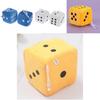 Plush Dice Party Pendant Soft Fluffy Car Decoration