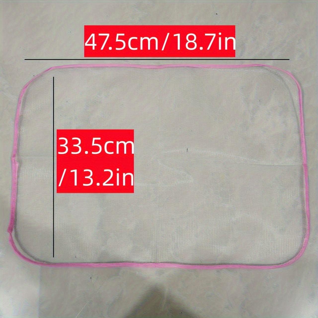 

Защитная ткань для принадлежностей для глажки - термостойкая сетчатая подкладка для глажки, защита одежды для домашнего декора, не требуется электричество (Цвет может отличаться)