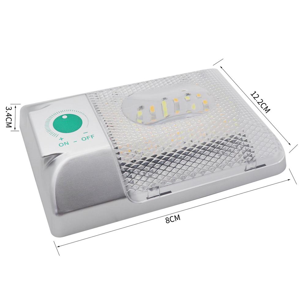 

90 светодиодный автомобильный RV внутренний потолочный светильник Диммируемый Бесконтактный Сенсорный Светильник для Чтения 9В-18В