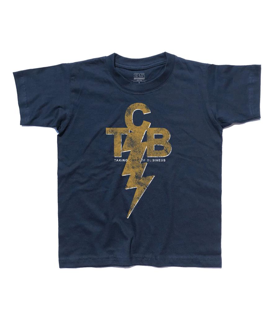 TCB Taking Care of Business Elvis Presley the King Memphis Mafia Kids T-Shirt-
