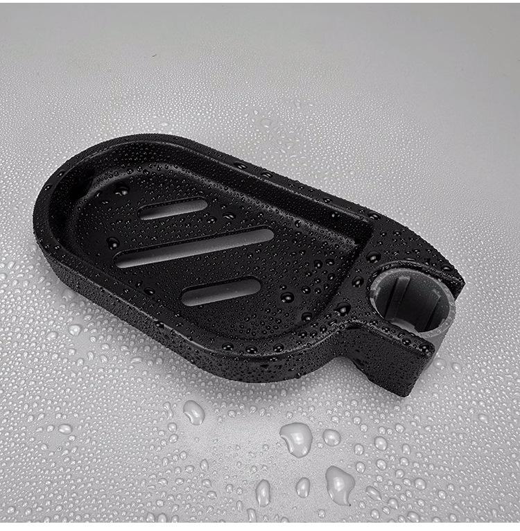 

Съемная мыльница из АБС-пластика без сверления, моющийся душевой поддон цвета «оружейный серый»