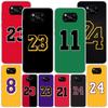 Basketball 23 24 8 Number Phnoe Case for Xiaomi Poco X5 X6 X7 Pro X4 Gt F7 Ultra M8 M7 Redmi 15C 15 13C 13 12C 12 Unique Cover C