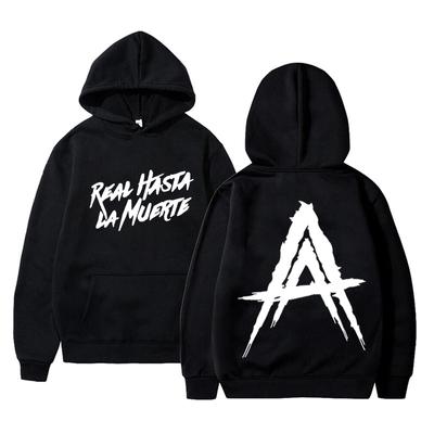 Anuel AA Album Real Hasta La Muerte Hoodies Unisex/Frauen Hip Hop Hoodie Winter Tops Langarm Harajuku Sudaderas frühling Herbst