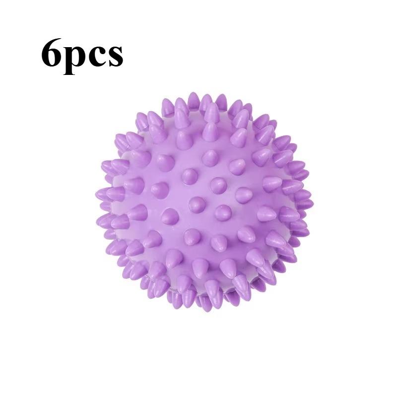 6pcs Soften & Fluff Laundry Dryer Balls - Reduces Wrinkles & Saves Drying Time