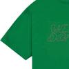 We11done Ss22 Solid Color Heart Logo Round Neck Short Sleeve T-Shirt Unisex T-Shirt Green WD-TT1-22-690-U-GR