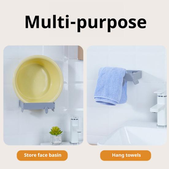2Pcs Foldable Trash Bag Holder Large Opening Design Snap Fastening Space Saving Foldable Garbage Rack
