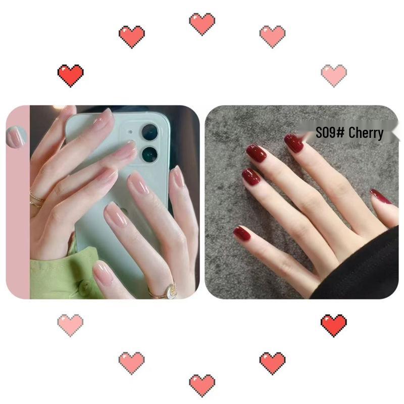 Whitening Water-Based Peelable Nude Nail Polish - Odorless, No-Bake, Ice Clear