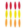 100 stücke Pfeilfedern 1,8/2 zoll TPU federn jagd schießen Zubehör 7 farbe Geeignet für 6,25/7,5 zoll pfeile