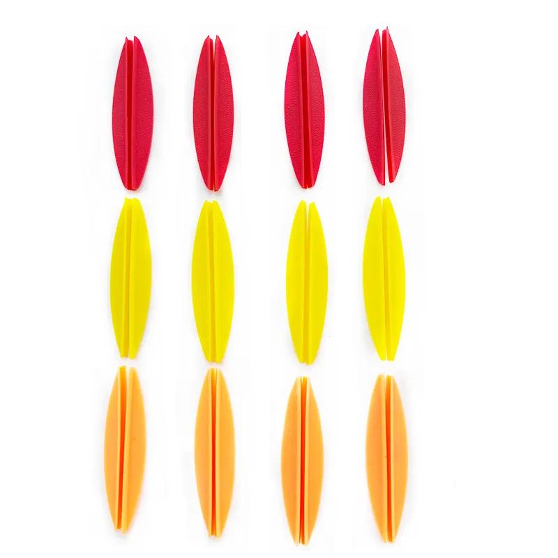 100pcs Arrow vanes 1.8/2 inch TPU vanes hunting shooting Accessories 7 color Suitable for 6.25/7.5 inch arrows
