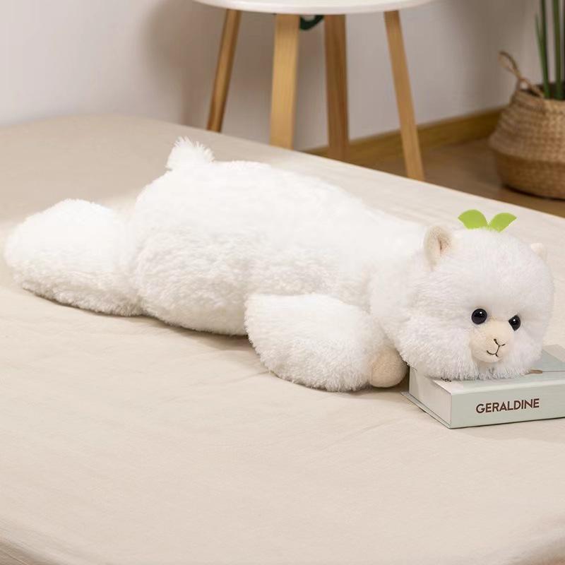 Cute Alpaca Plush Toy Large Long-Haired Lamb Doll Doll Wedding
