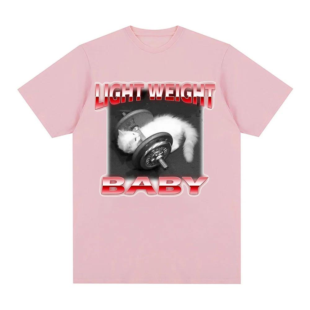 

Смешная милая футболка с принтом гантели кошки, с круглым вырезом, повседневная, свободного кроя, с коротким рукавом, модная, летняя, футболки, топы, женская одежда 3XL