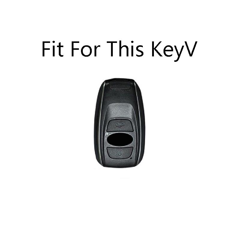 Zinklegierung Silikon Schlüsselhülle Für Subaru Legacy Impreza Forester Xv Brz Wrx Levorg Keyless Fernbedienung Schlüsselabdeckung Schale