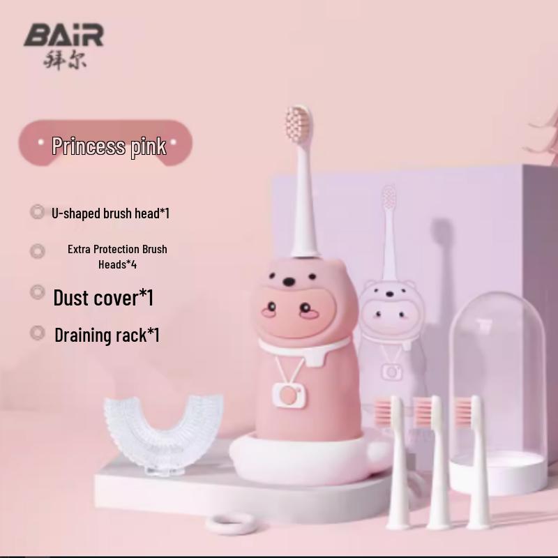 

BAIR K11 Kids Smart Electric Toothbrush - Princess Pink