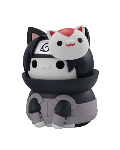 MEGA CAT PROJECT NARUTO Shippuden Big Nyart! Series 3 Uchiha Itachi Anbu, Approximately 100mm, Pre-painted PVC Figure