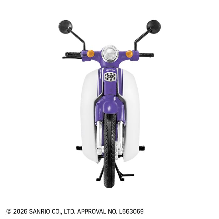Confect Sanrio Characters HONDA Super Cub Toy F-toys Gum/Candy (Full Set) [Box Set/10-Piece Set]
