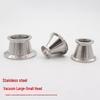Stainless Steel KF40 to KF50 Vacuum Reducer Adapter