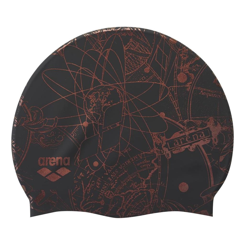 Arena Swim One Size Fits Suitable for and Official Tournament Call Centers Cap, Unisex, Silicone, All, Stretchy, Swimming, Practice, Training,