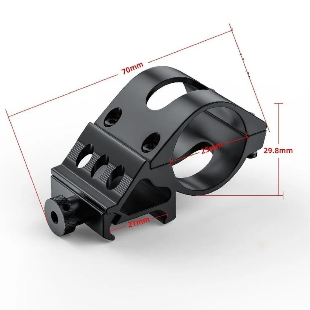 Hunting Under-barrel Tactical Flashlight. Green Light.