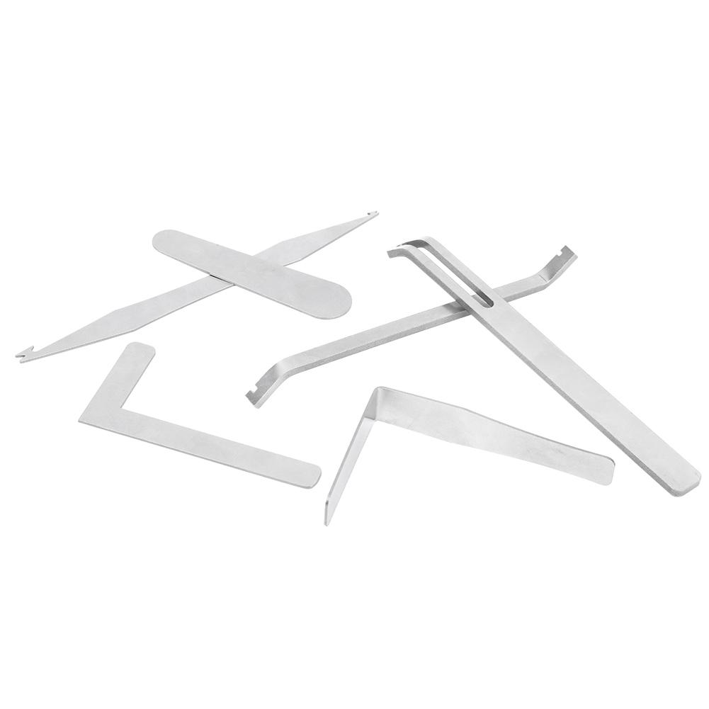 6 buc. Instrument de reparat saxofon pentru flaut, piccolo, instrument muzical de suflat, accesorii