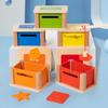 Frühe Bildung für Kinder Farbklassifizierung Münzbox Formklassifizierung Sessele Angelspiele Aufklärung Lernspielzeug