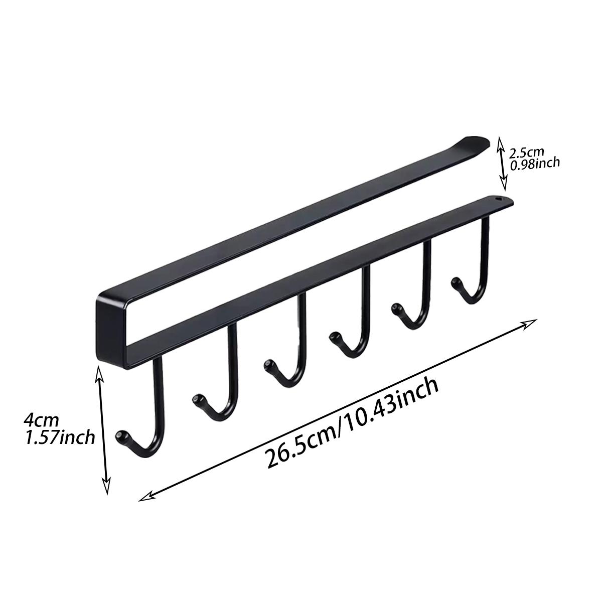 

1pc hanging toilet paper holder black/white household storage rack roll paper holder towel rack kitchen bracket чорний