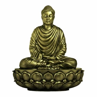 Statua di Gautam Buddha/Idoli in resina per la casa/Soprammobile per l'arredamento della casa/Oggetti decorativi