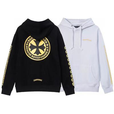 811 CHROME HEARTS 2026 Autumn and Winter New Plus Size Classic Style Logo Hooded Sweatshirt, Suitable for Couples To Wear