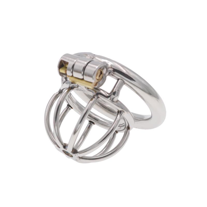 Chaqu Men's Hemisphere Chastity Cage Lock - Outward Wear Adult Device