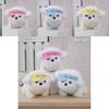 Soft Plush Charming Dog Doll Keychain Lovely Bag Charm For Kids And Adults