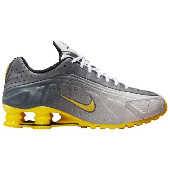 Nike Shox R4 Bright Citron Unisex Sneakers Yellow Vast-Grey Light-Graphite IH3397-078