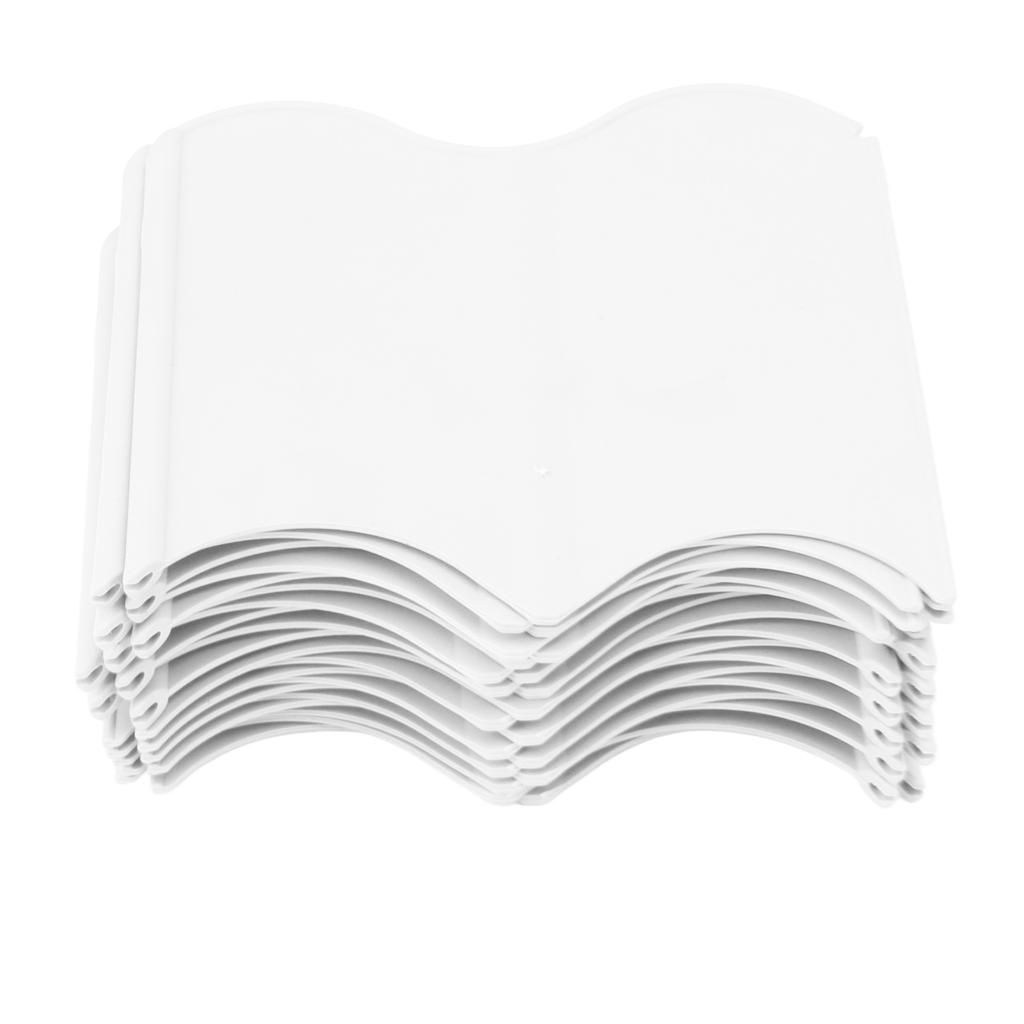 20PCS Interlocking Landscaping Edging Kit Weatherproof Garden Landscape Edging Border Hammer In