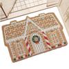 Christmas Door Mat Christmas Decoration Floor Mat Non-Slip Bath Mats For Indoor Bedroom Front Door Welcome Carpet Home Decor