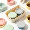Silicone Pet Food Can Lid for Dog and Cat 3 Size Food Can Lid Dustproof Moisture Proof Food Can Lid Safe Odorless Reusable Pet Food Seal